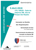 Seminário "Inovação na Gestão das Organizações"